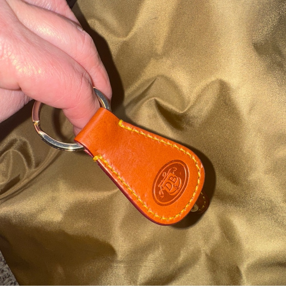 DOONEY & BOURKE Belvedere Nylon with Leather‎ Trims Hobo Shoulder Bag - Picture 11 of 14
